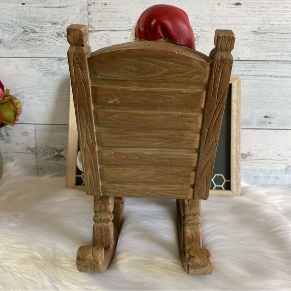 Christmas Santa On Rocking Chair - Picture 9 of 11